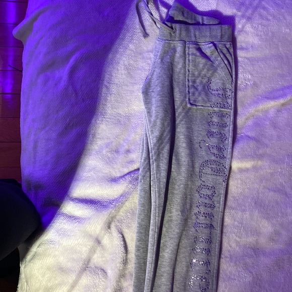 Gray Juicy Couture track pants - Picture 3 of 3